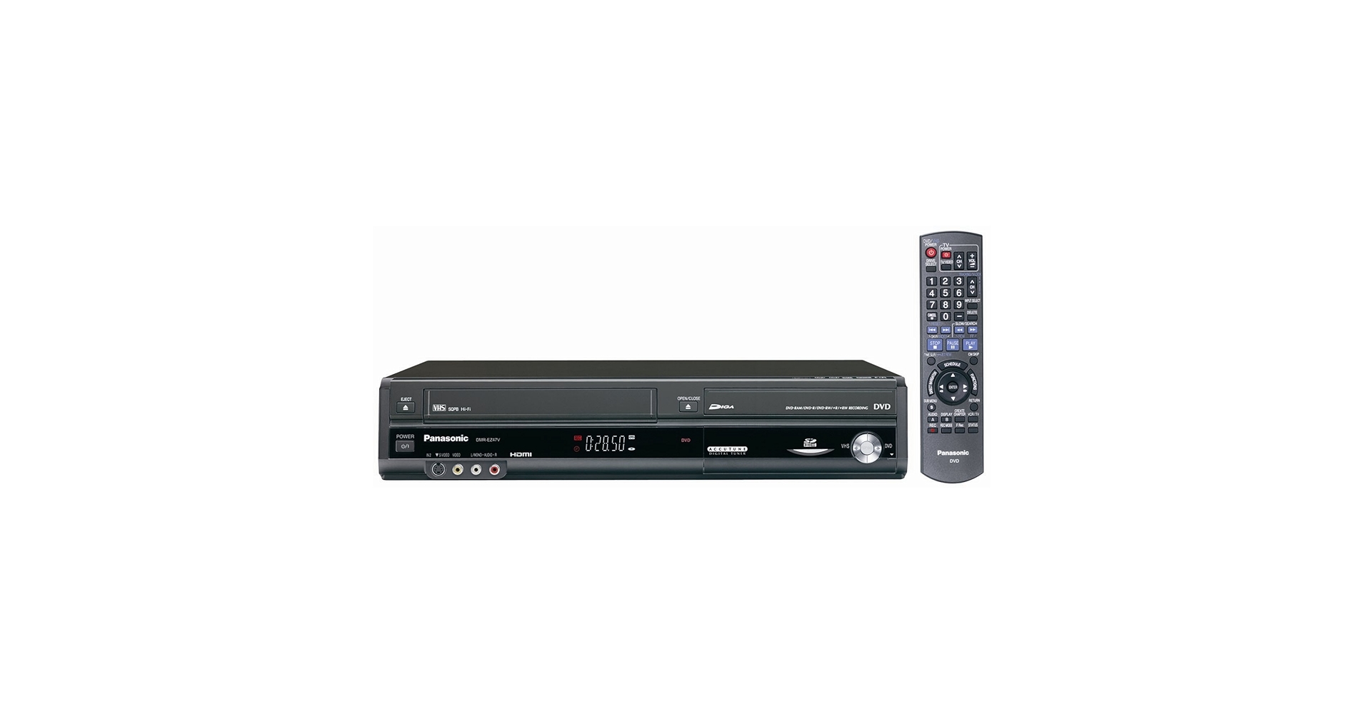 Amazon.com: Panasonic DMR-EZ47V Up-Converting 1080p DVD