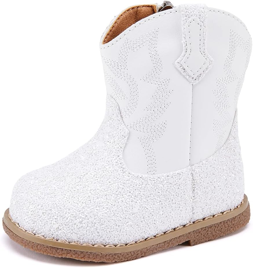 大人気，【高品質の製品】BMCiTYBM ベビー カウボーイ カウガール ブーツ 幼児 ウエスタン シューズ 男の子 女の子 ラウンドトゥ ブーツ オールシ 入園式 靴