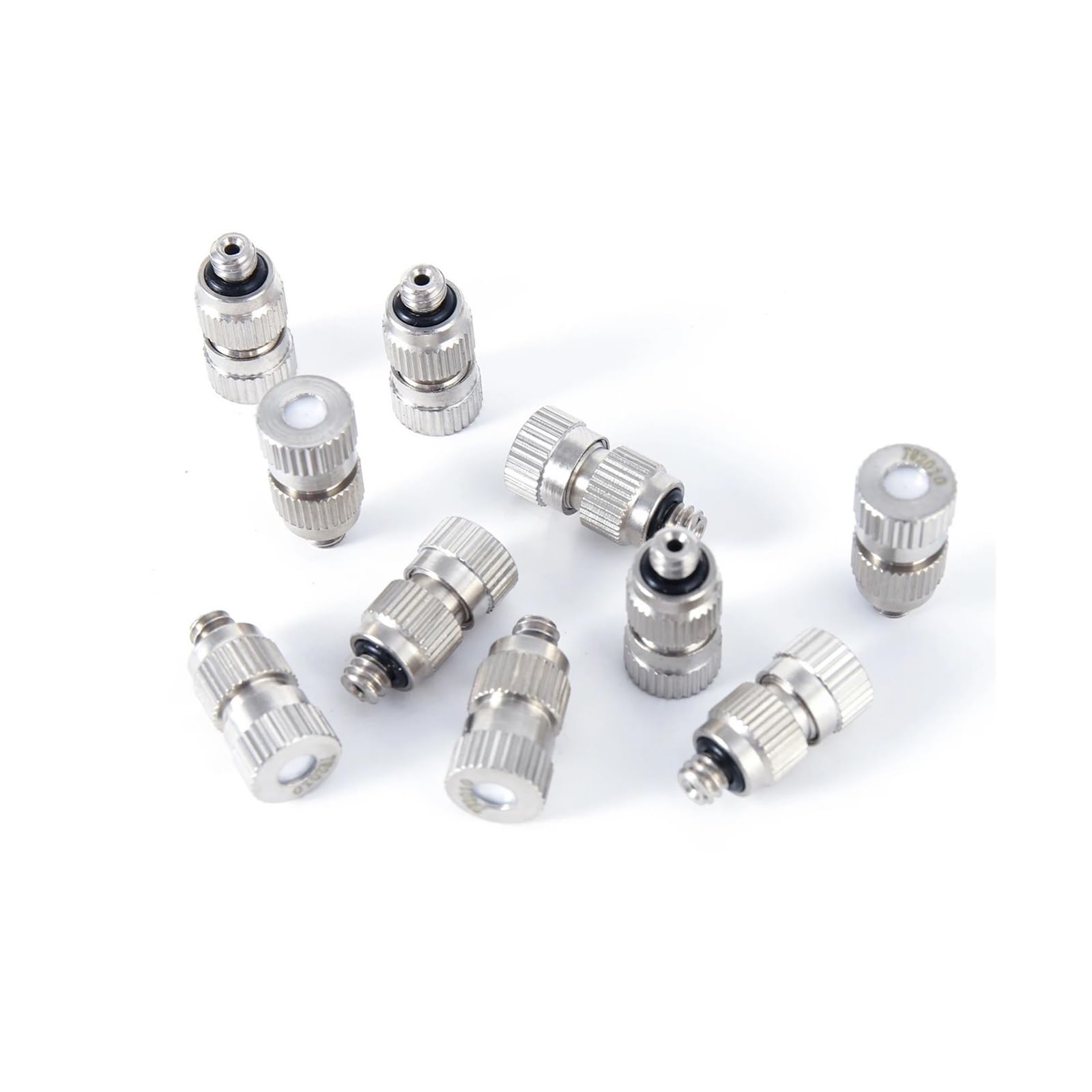 Ugello nebulizzatore antigoccia 3/16" 0,1‑0,5 mm giardino | Ugello atomizzante for irrigazione giardino, agricoltura e umidificazione(50pcs-0.1mm)