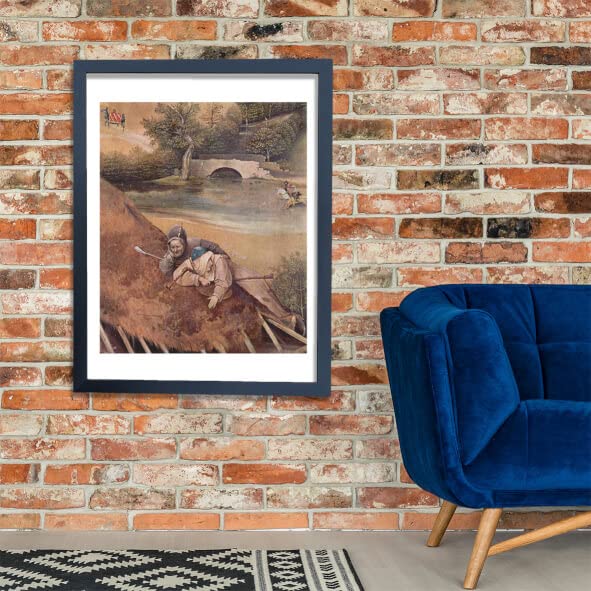 Hieronymus Bosch Montagne affiche mate grand format impression d'art premium - 2