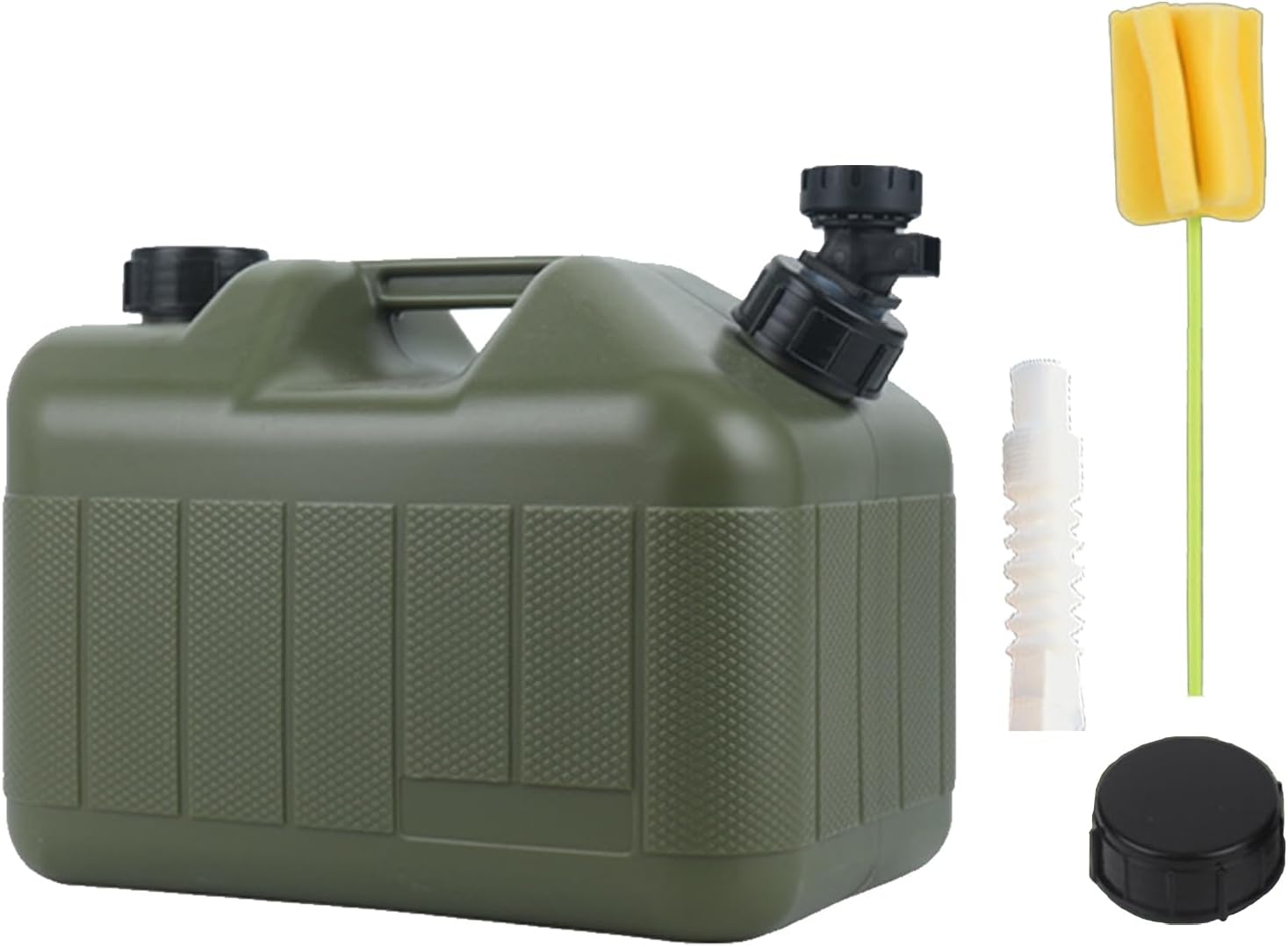 Water Tank for Camping - 10L Leak-Proof Drinking Dispenser | Water Storage Tank with Spout,for Camping Picnicking Hiking Garden BBQ Survival Traveling Road Trip