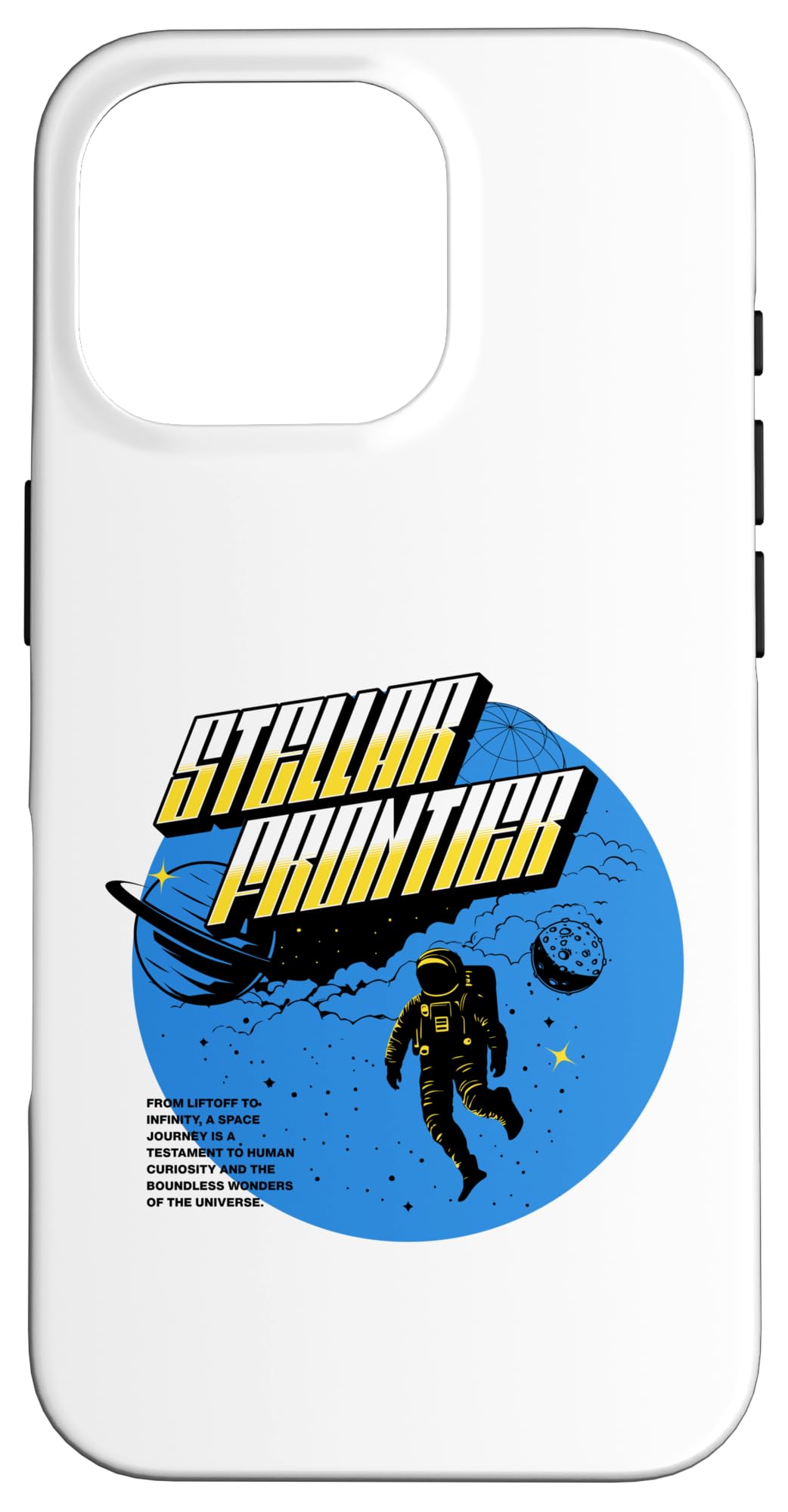 Coque iPhone 16 Pro Astronaute pour les passionnés de l'espace