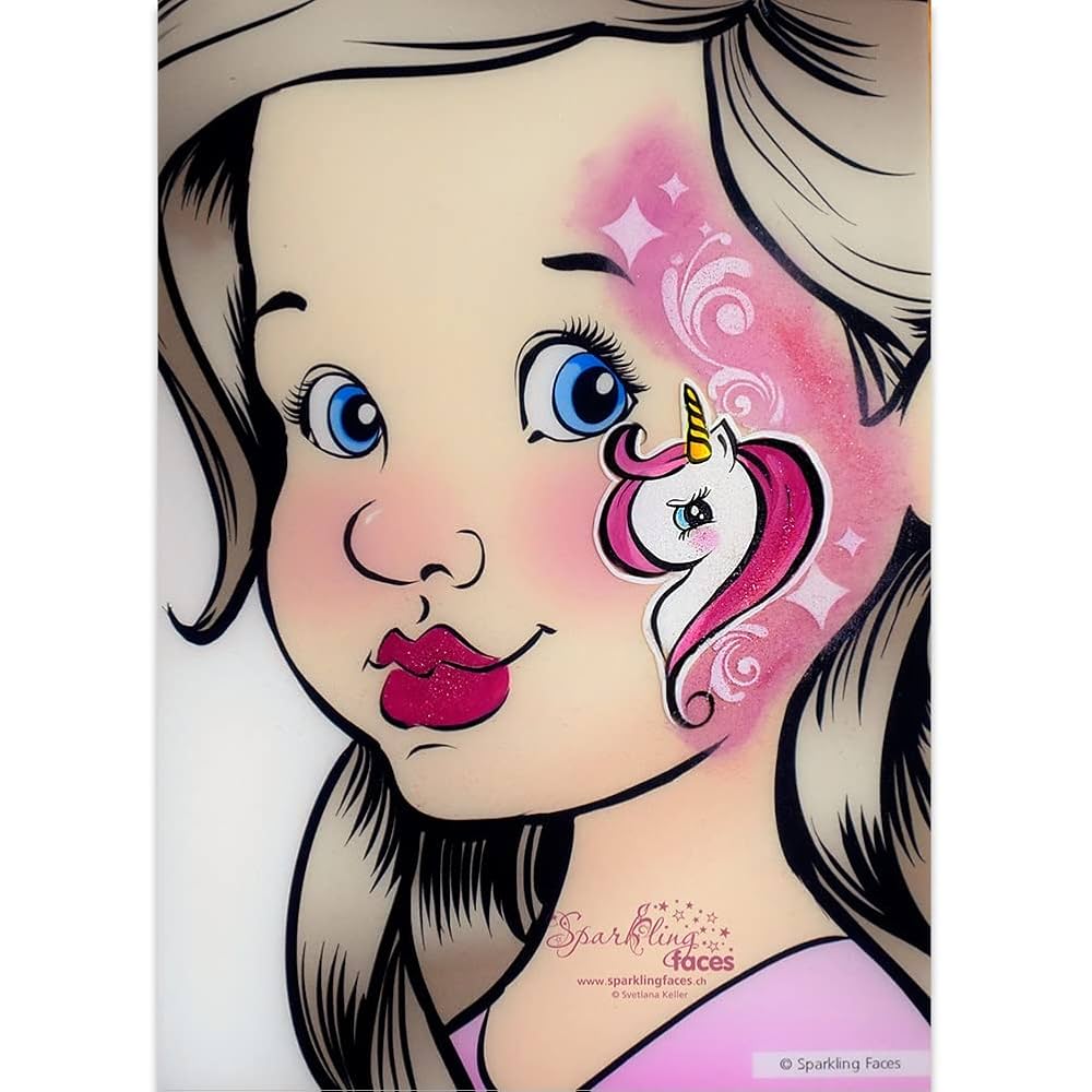amazon-com-sparkling-faces-practice-board-mia-right-handed-face-painting-practice-and-display-tool-reusable-colored-makeup-template-a4-size-8-27-x-11-69-arts-crafts-sewing for Face Paint Practice Board Printable Free Amazon.com: Sparkling Faces Practice Board - Mia (Right Handed), Face Painting Practice and Display Tool, Reusable Colored Makeup Template, A4 Size - 8.27
