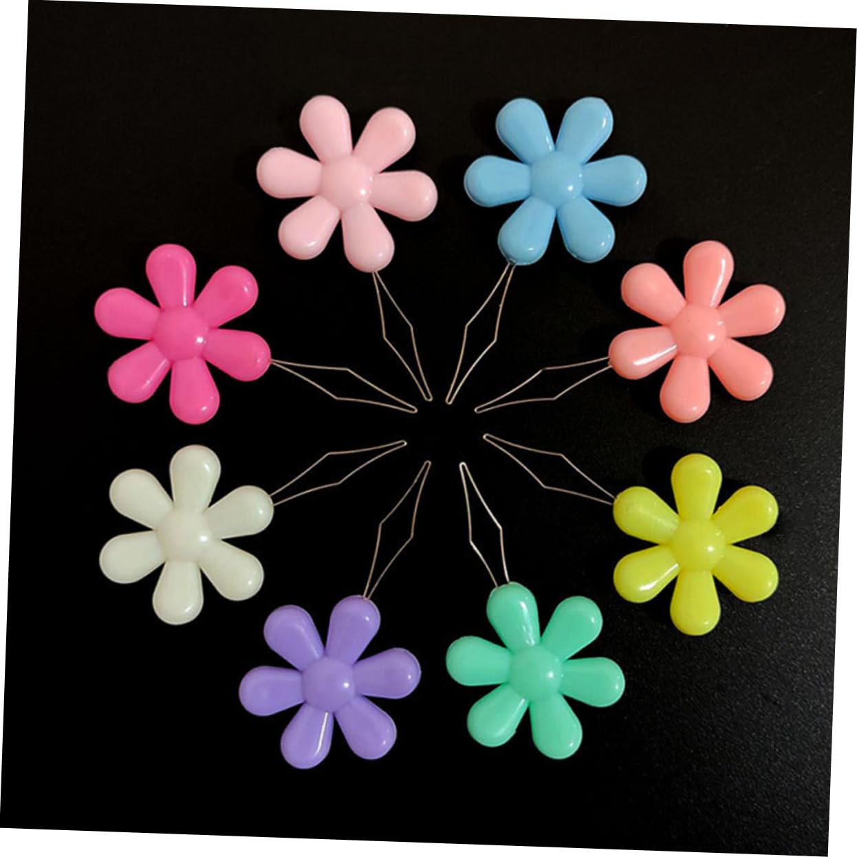 Operitacx Unidades Enhebrador De Agujas Para Coser Diseño Flor Accesorios Prácticos Para Costura Manual Y Máquina Surtido Herramienta Ligera Y Funcional Para Y 50 Piezas*4