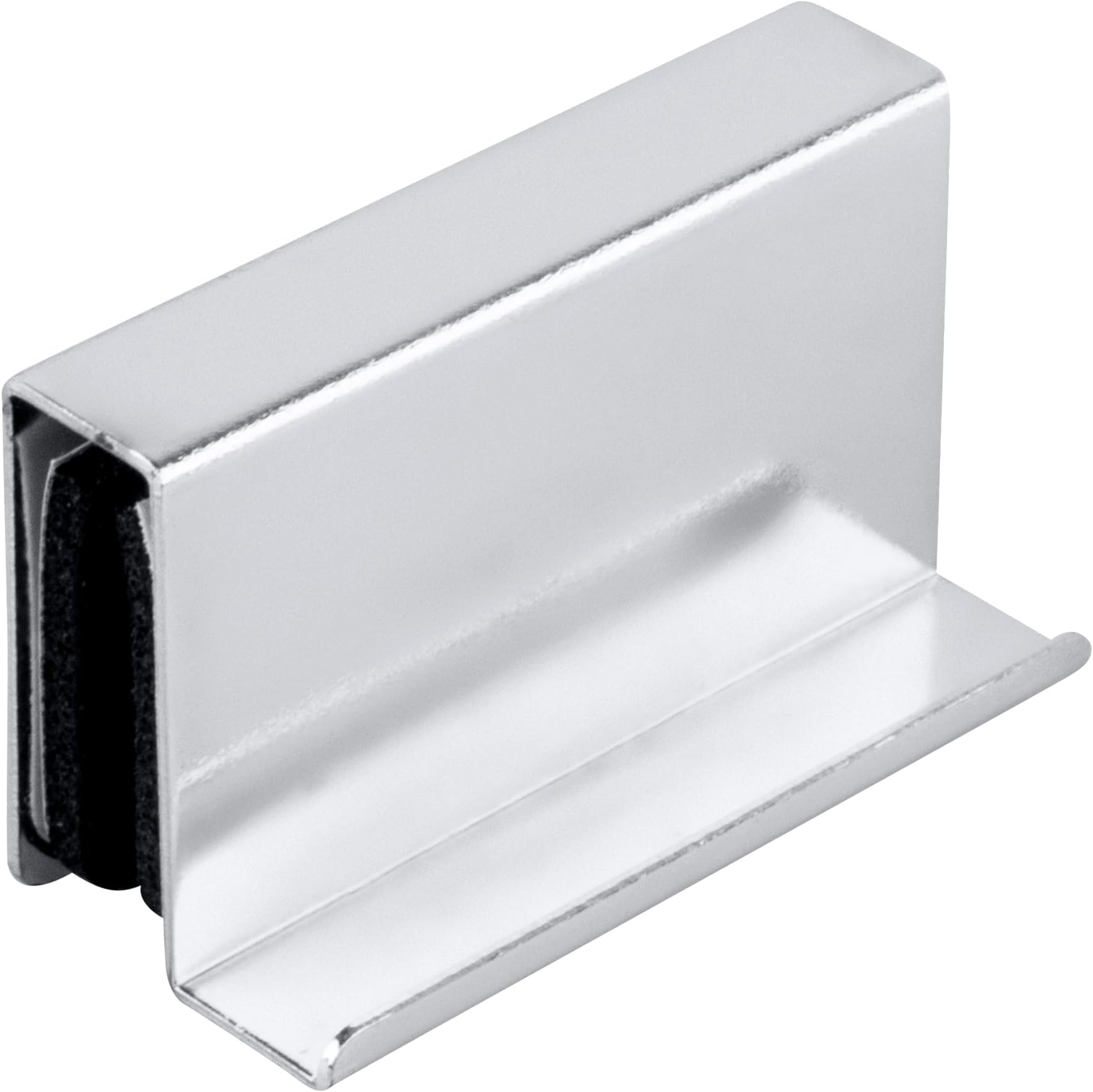 C.R. LAURENCE GDH60CH CRL Chrome Strike Plate With Finger Grip