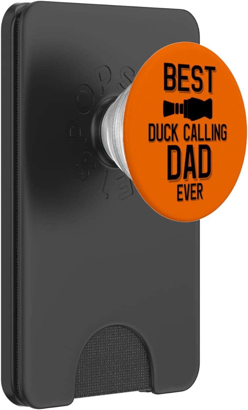 Best Duck Calling Dad Ever PopSockets PopWallet for MagSafe