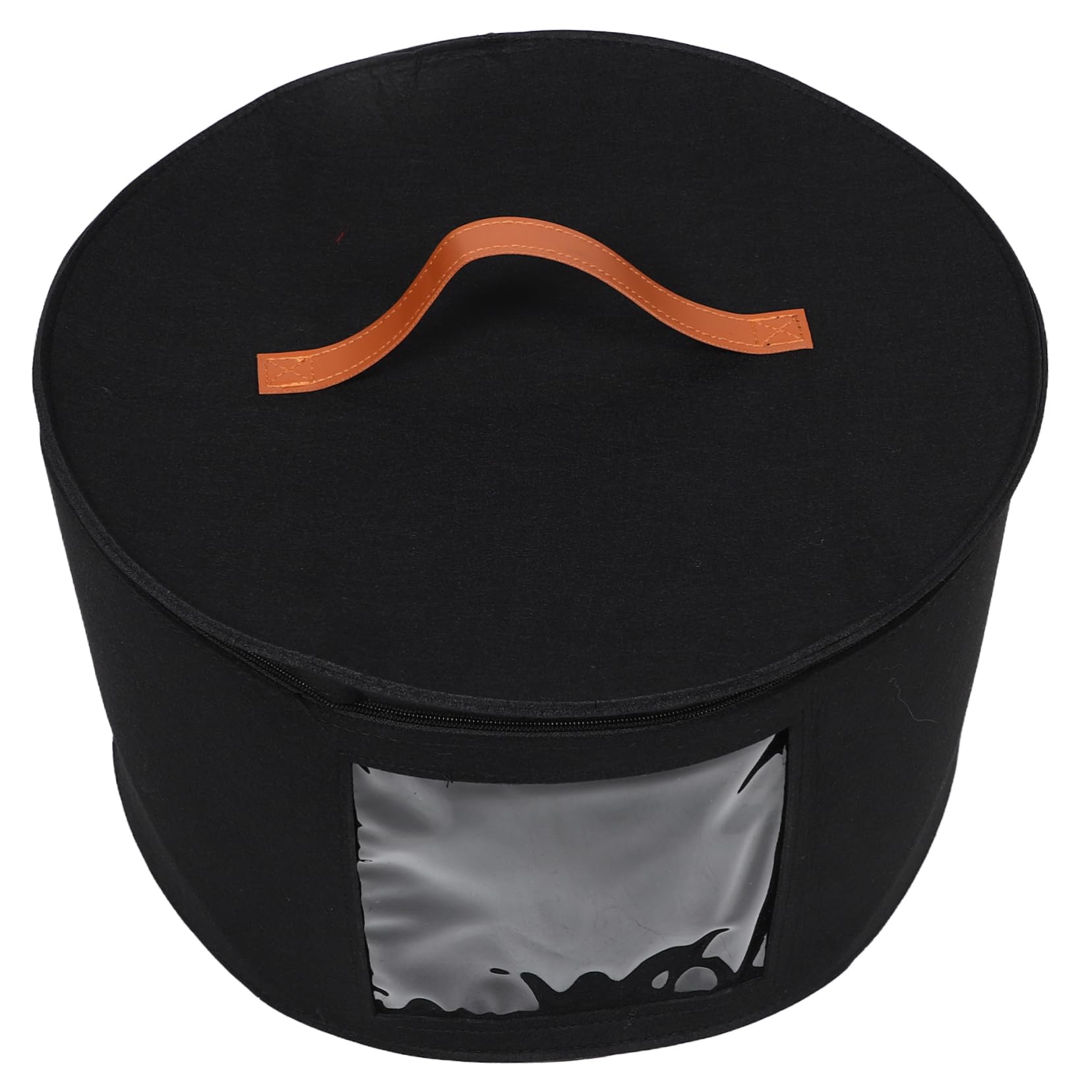 PRETYZOOM Hat Boxes for Women Storage Decorative Large Box Collapsible Cowboy Hat Cover Hat Travel Case Lid for Baseball Caps