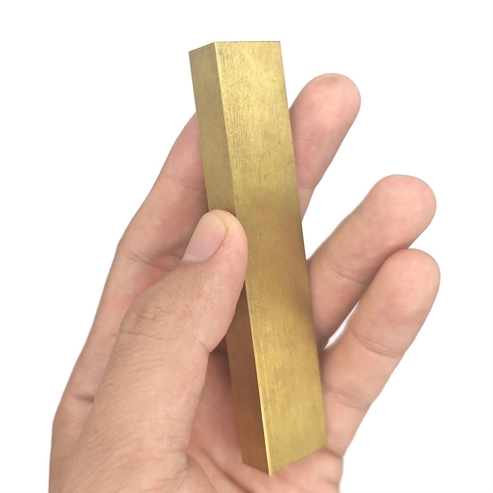 Piccolo blocco metallico H59, piastra in ottone, barra piatta, 10 x 10 mm, 10 x 40 mm, per taglio, tornitura, fresatura(15 x 30 mm)