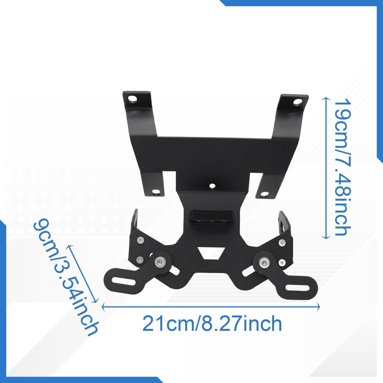 Portatarga Posteriore Compatto Per Moto Con Luce LED, In Acciaio Inossidabile, Per CB300R, CB250R, CB150R, CB125R 2018-2024