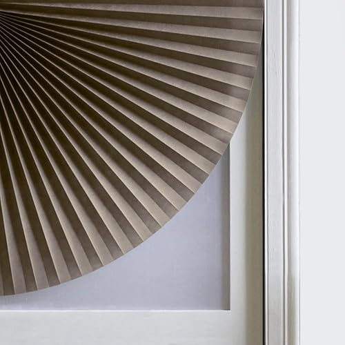 Miniatura 5 de Persianas temporales, persianas plisadas verticales, sin taladrar, persianas autoadhesivas, fáciles de instalar, se adapta a persianas enrollables