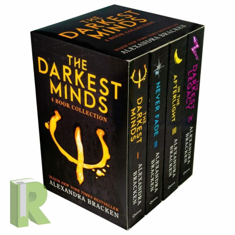 La serie The Darkest Minds di Alexandra Bracken, raccolta di 4 libri (The Darkest Minds, Never Fade, In The Afterlight e The Darkest Legacy)