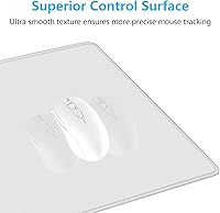 Vista 17 de Dapesuom Alfombrilla grande para mouse, alfombrilla de mouse para juegos extendida con bordes cosidos, alfombrillas de escritorio de tamaño completo