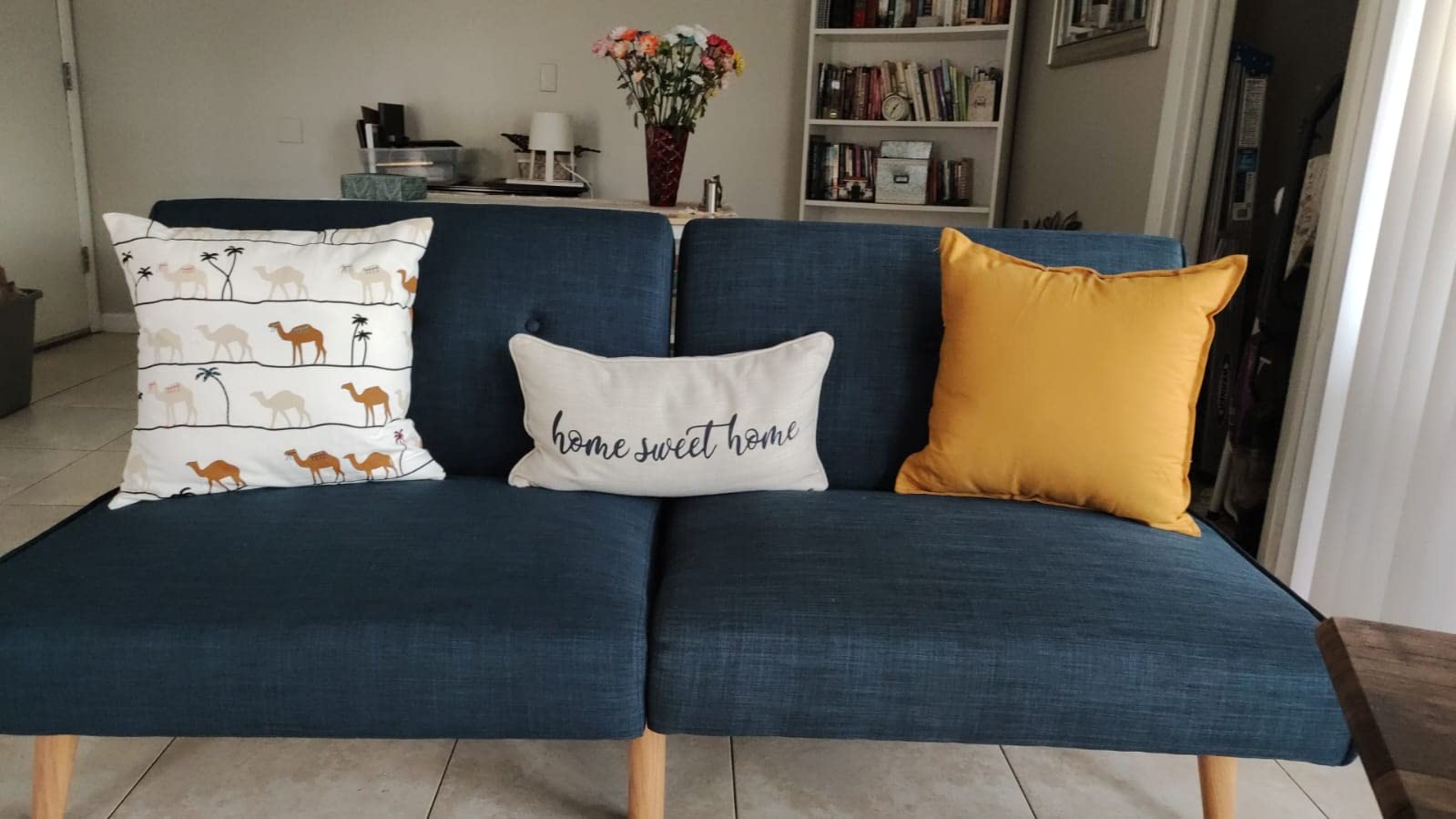 28/mo Finance Novogratz Palm Springs Convertible Sofa Sleeper in