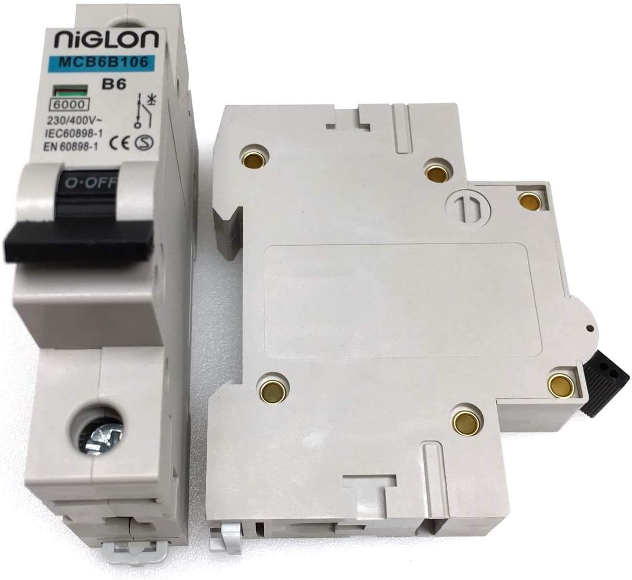 MCB6B106 6 Amp Type B Single Pole 6kA 230V Circuit Breaker MCB