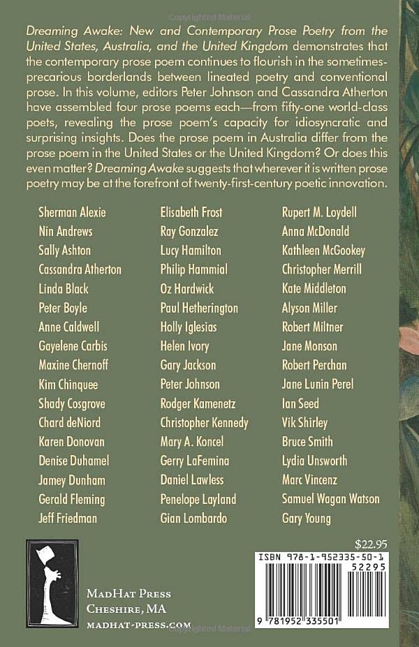 Dreaming Awake: New Contemporary Prose Poetry from the United States, Australia, and the United Kingdom - Image 2