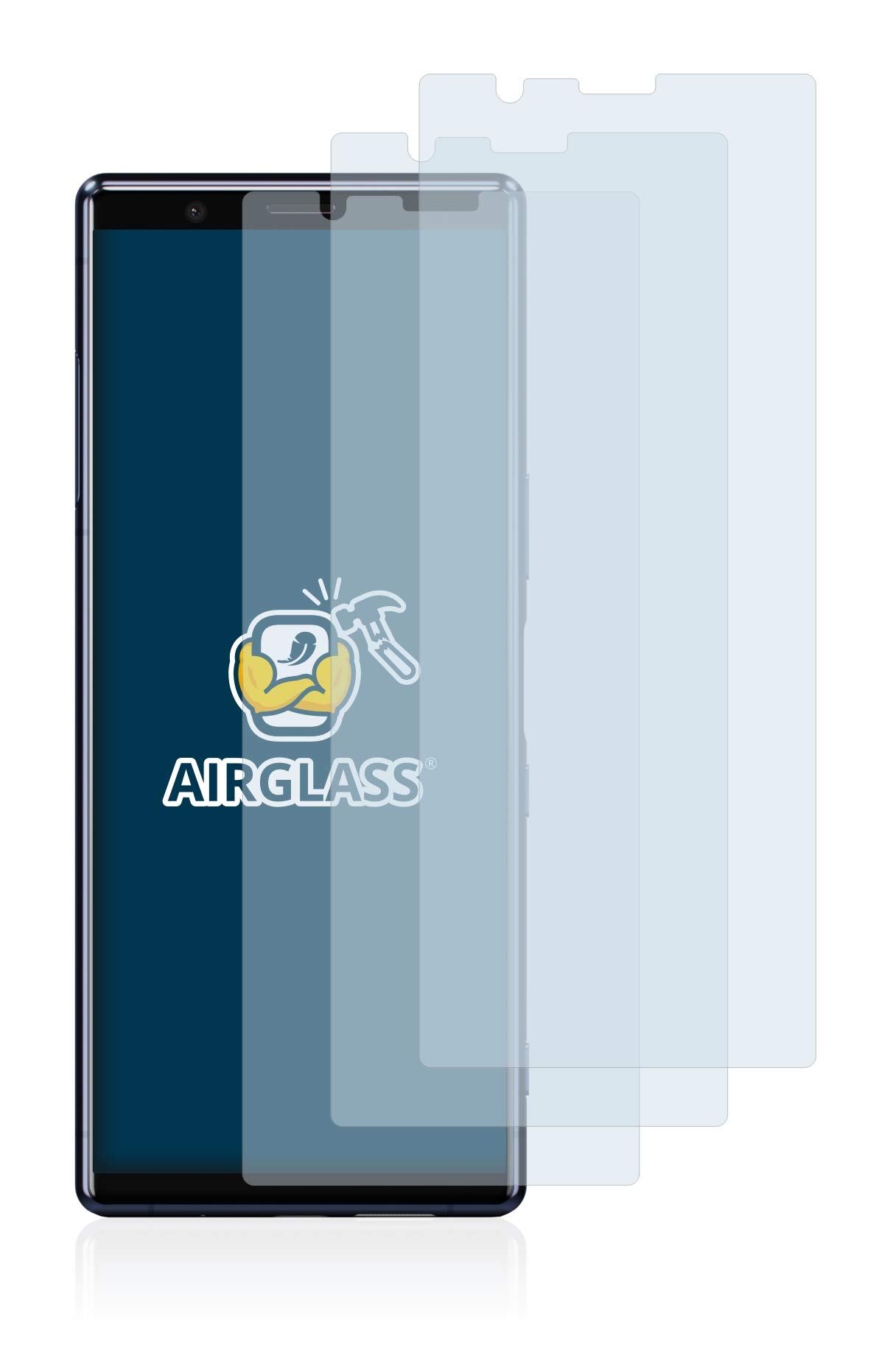 2x Full-Cover per Sony Xperia 10 V Pellicola Trasparente Curved