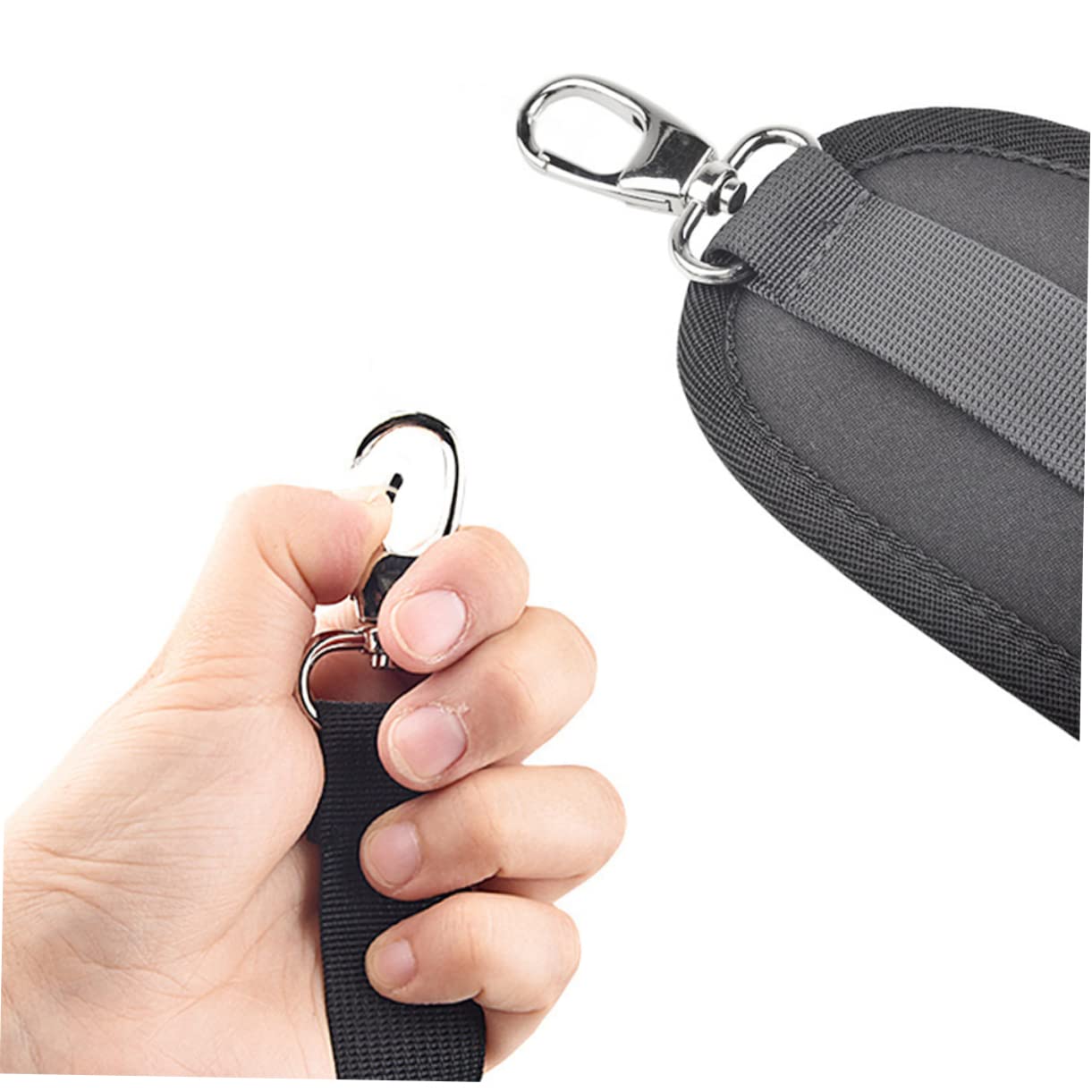 Correas de Hombro Dobles Ajustables para Mochila, Correas de Repuesto Resistentes y Acolchadas de Neopreno, Diseño Cómodo Reducción de Presión para Actividades al Aire Libre