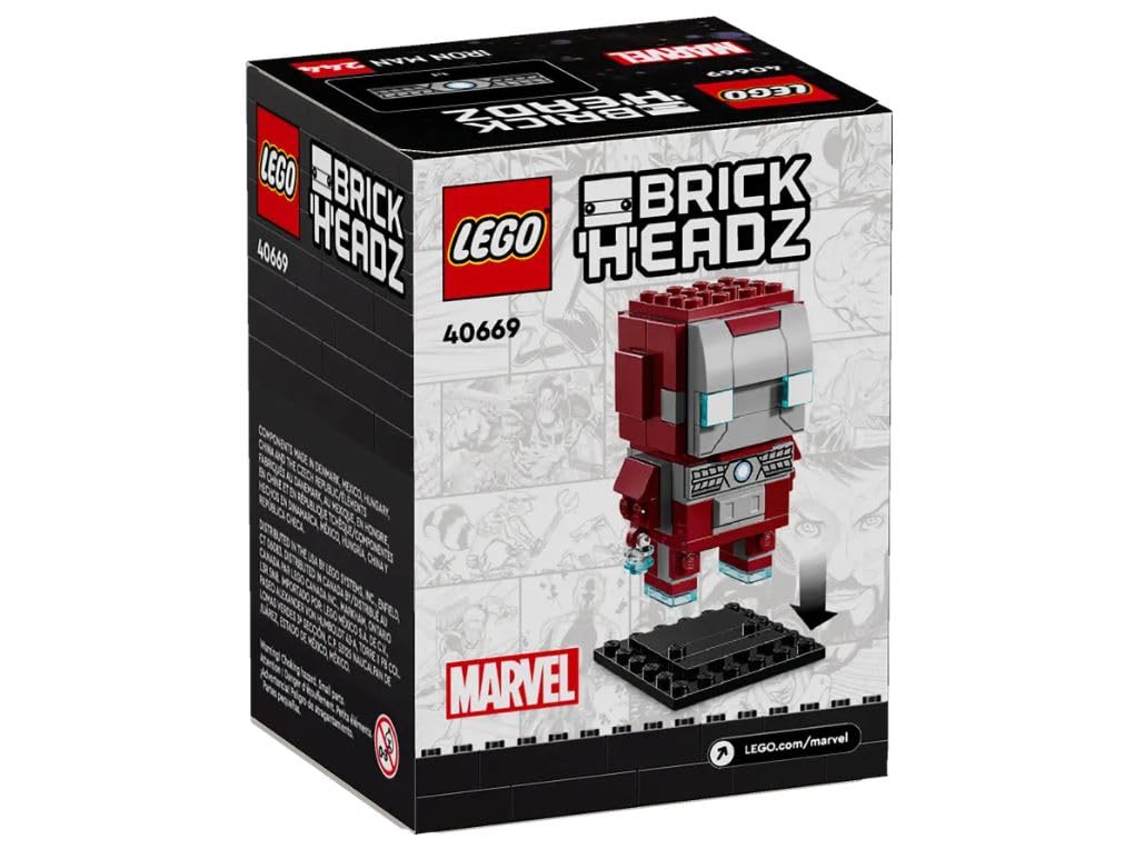 Amazon.com: LEGO 40669 BrickHeadz Iron Man MK5 : Juguetes y Juegos