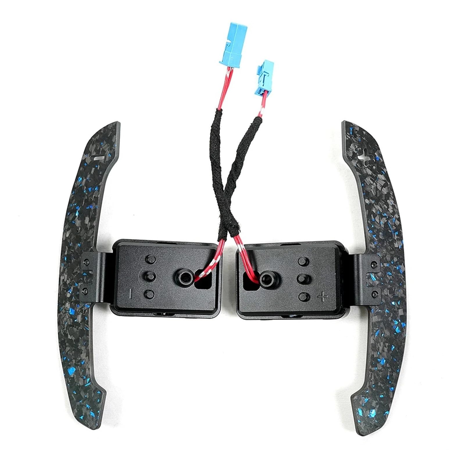 Xxiucj One Color Car Paddle Shifter Extensions For Bmw For 5 Series For G30 For G38 For 7 For G11 For G12 Magnetic Carbon Fiber Paddle Shifters(Type 8)