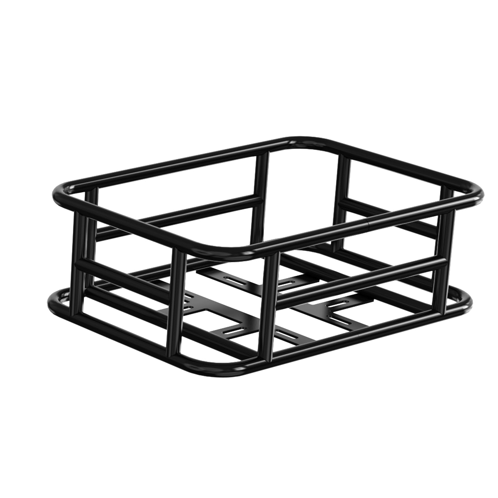Panier Vélo Arrière Easy - Fer Noir - 38x29x18 Cm - Neuf Avec Kit Fixation