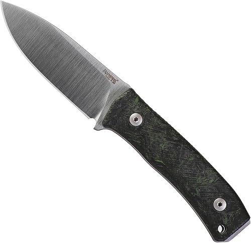 Miniatura 2 de LionSTEEL M4 Bushcraft - Cuchillo de hoja fija, hoja de acero sinterizado M390, funda de cuero