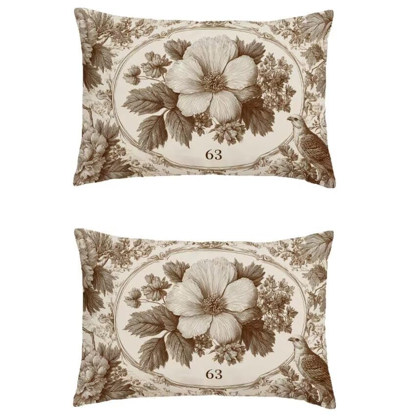 Coussin extérieur imperméable beige 80x100 avec impression double face pour jardin et terrasse