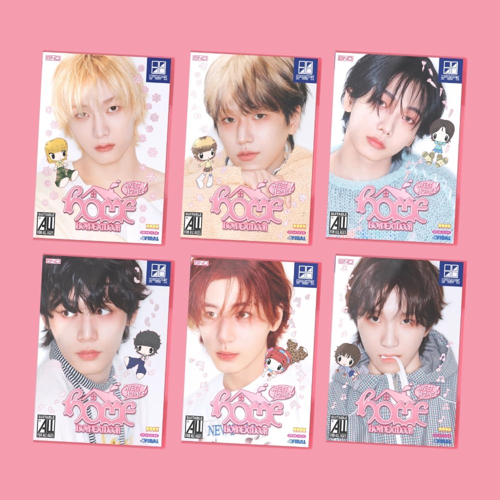 BOYNEXTDOOR [ HOME ] 1st Studio Album (SWEET HOME 1ea Random)