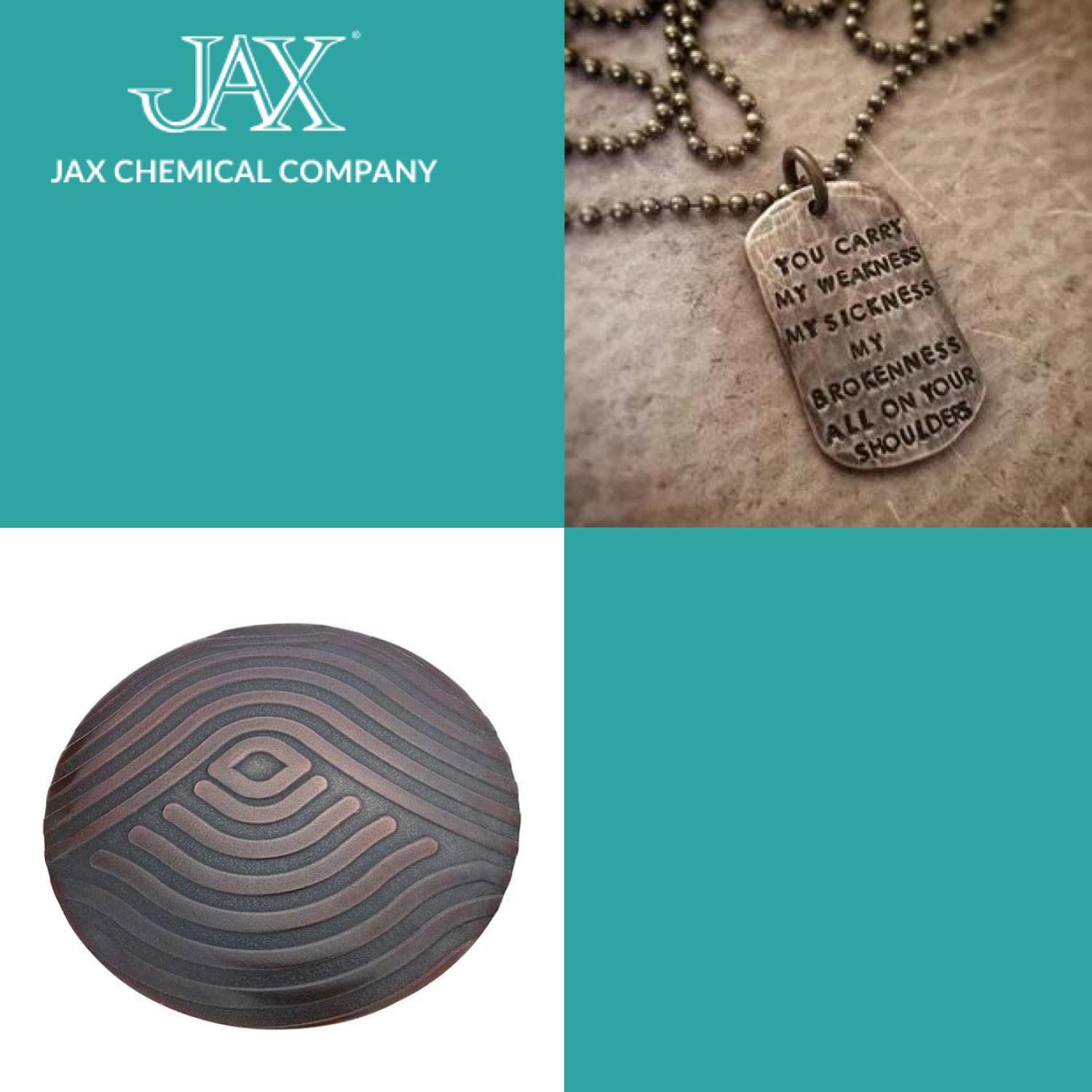 JAX Brown Darkener - Metal Finishing Solution - Antique Finish Without Heat or Electricity - Gallon