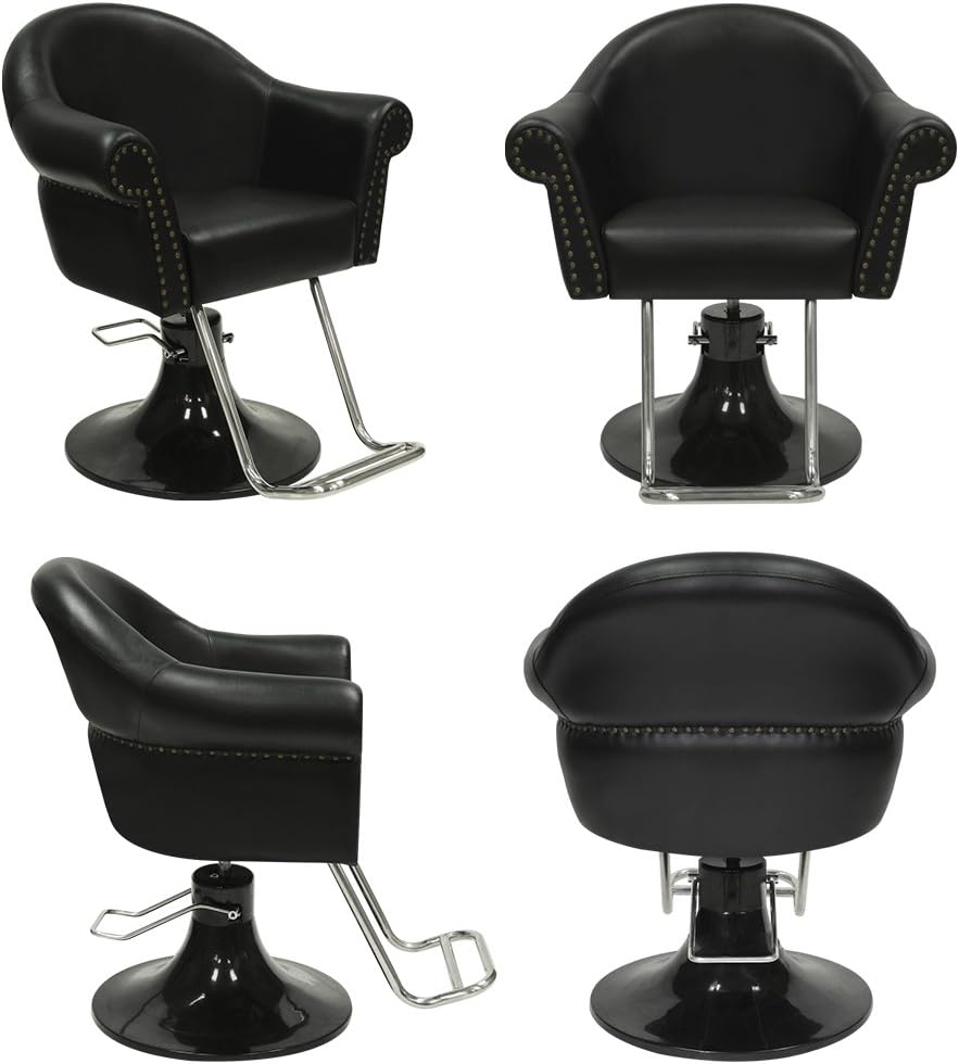 Barber Beauty Salon Equipment Hydraulic Hair Styling Chair 4 x SC-25BLK