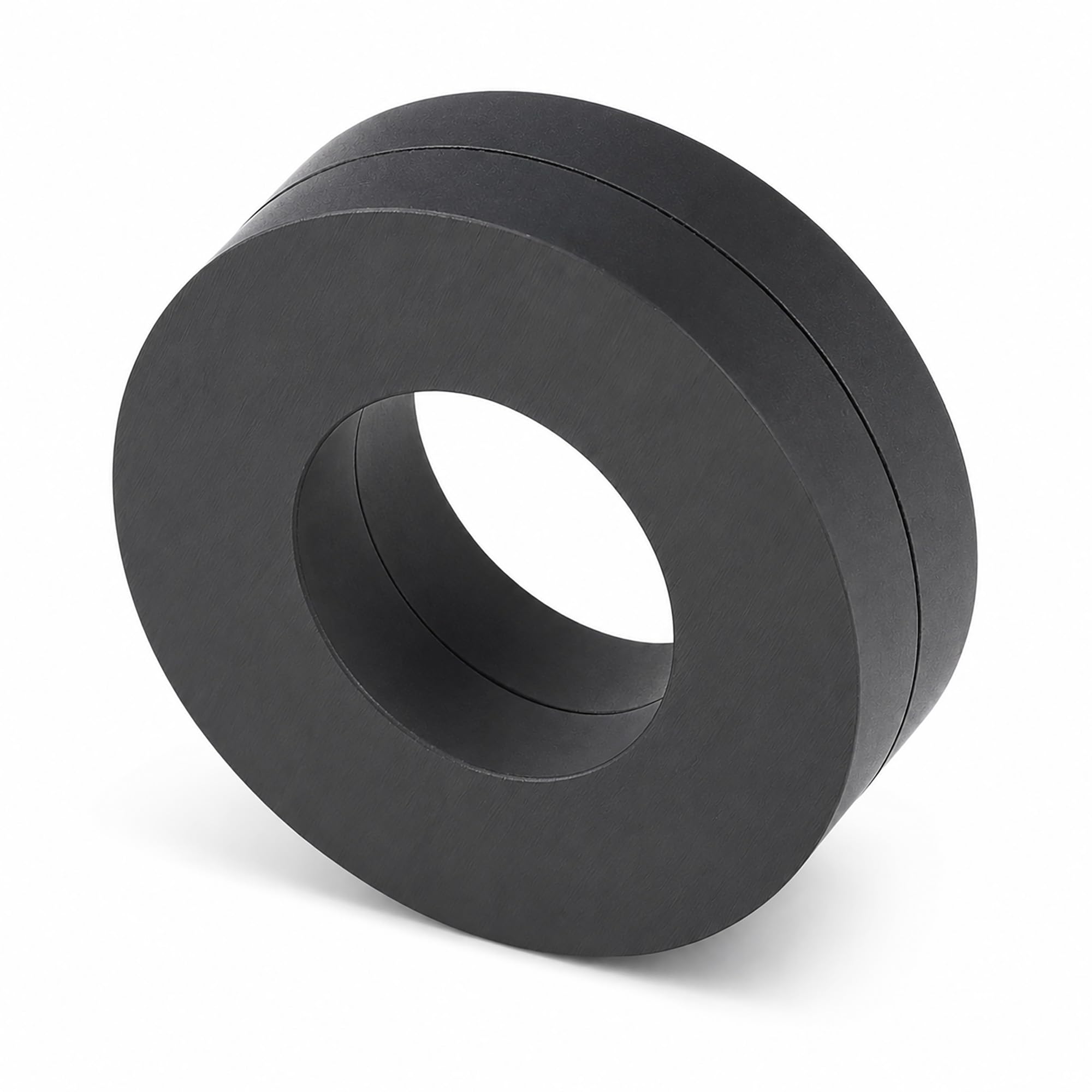 Large Magnet Big Ceramic Ring Magnets OD60 x ID32 x 10mm (Pack of 2)