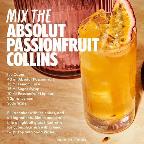 ABSOLUT VODKA Passionfruit Vodka aromatisée - 38%, 70cl – vue 2