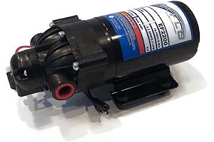 Everflo 12 Volt 2.2 GPM 70 PSI Electric Diaphragm Pump for Sprayers