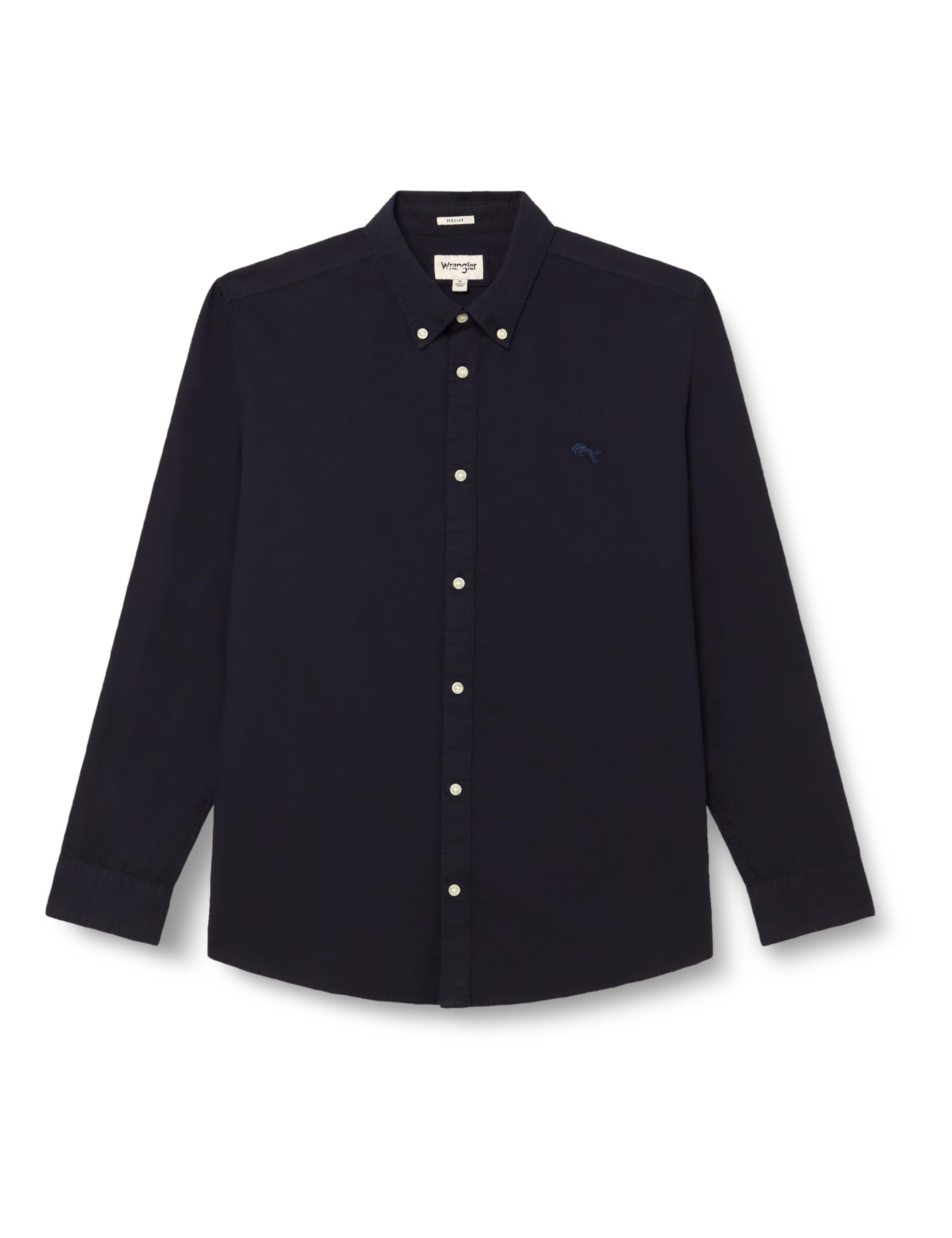 Wrangler Oxford Shirt for Men, Dark Navy, L