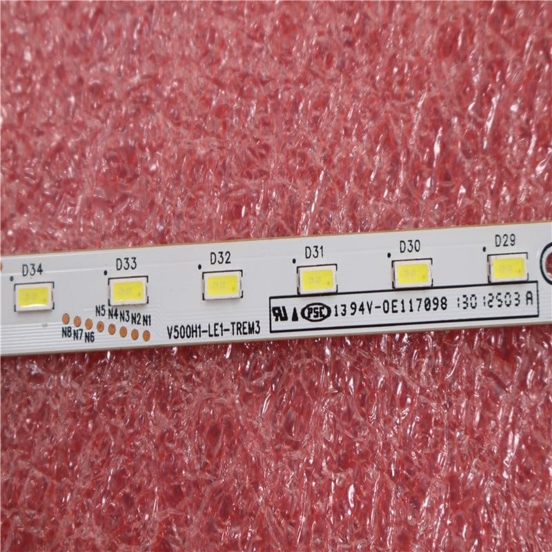 Tira de retroiluminación LED V500H1-LE1-TREM3 de 56LED y 620mm para panel V500HK1-LS5