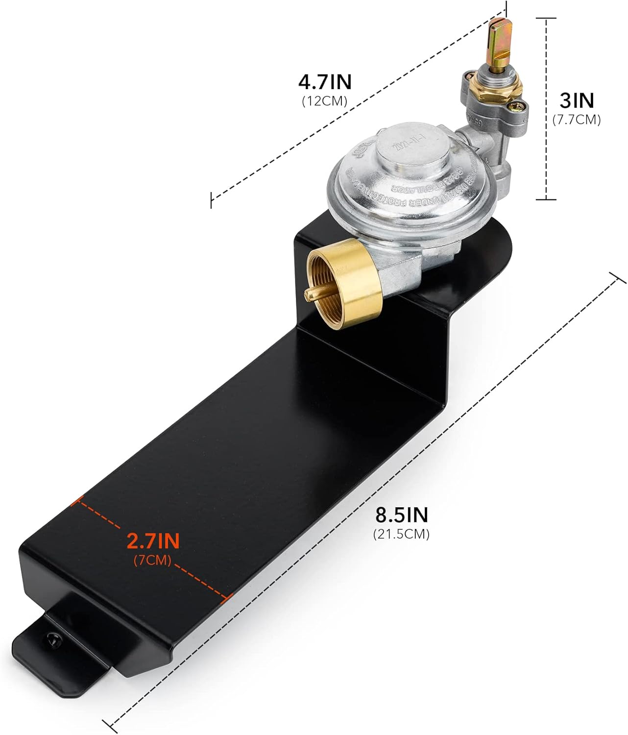 Stanbroil Gas Grill Valve Regulator for Weber Q2000 and Q2200 Series - Replacement Parts for Weber 64865