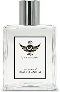 Impression of Black Phantom for Women and Men Eau De Parfum Amber Vanilla Scent Long Lasting Unisex Fragrance Signature Scent for Day and Night Wear 3.4 Fl Oz 100ml