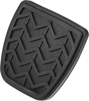 Motoforti Anti-Slip Clutch Brake Pedal Cover Car Pedal Cover, Car Pedal Pad Cover, for Toyota Camry 2002-2011, Rubber, 31321-52010, Black