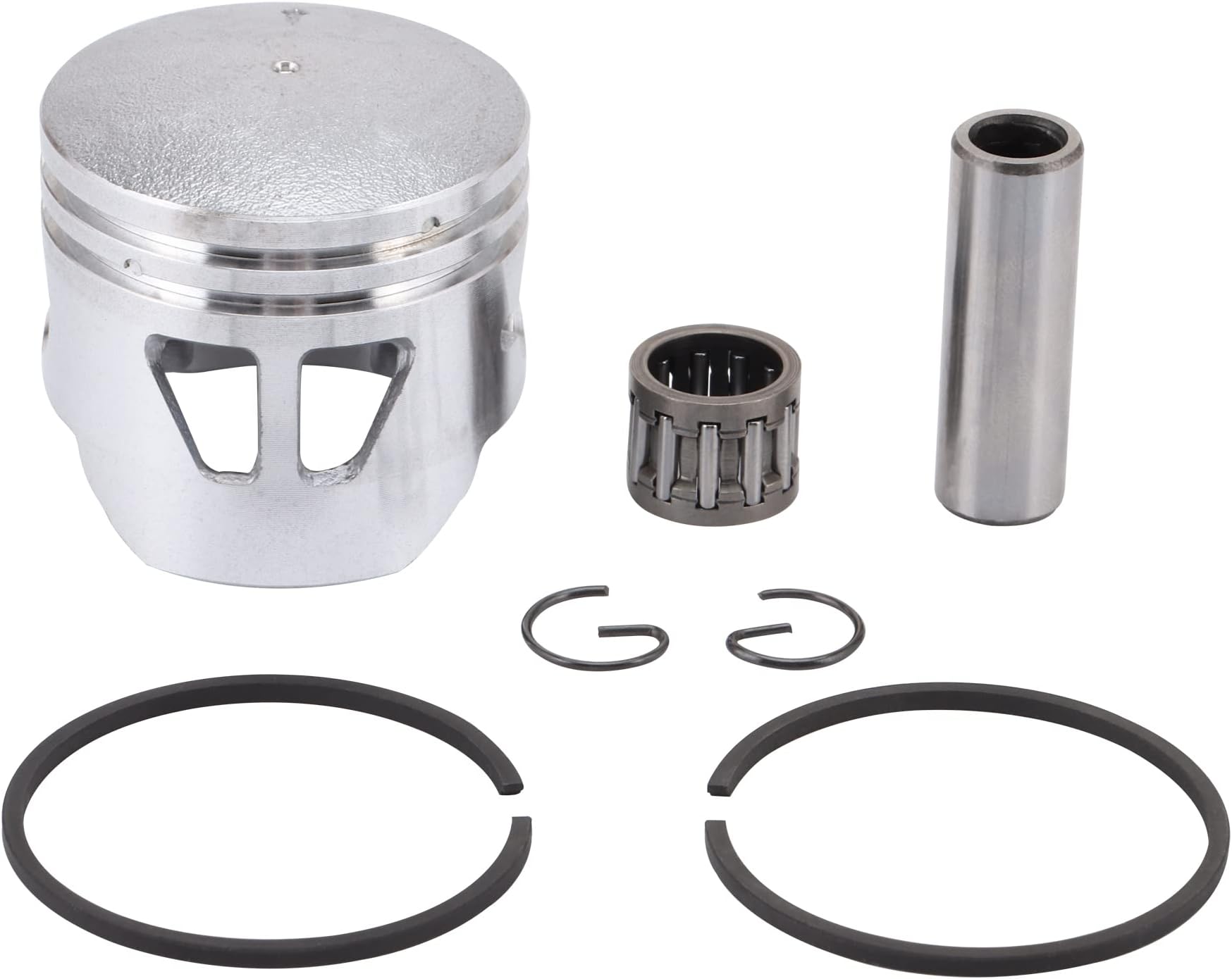 GOOFIT 40mm Piston Kit Assembly for 2 Stroke 47Cc 49Cc Zenoah G23Lh G2D Goped Sport Liquimatic Bigfoot X-Ped Go-Quad