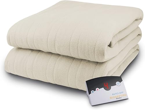 Miniatura 8 de Biddeford Blankets Comfort Knit - Manta térmica eléctrica con controlador digital, tamaño individual, mezclilla