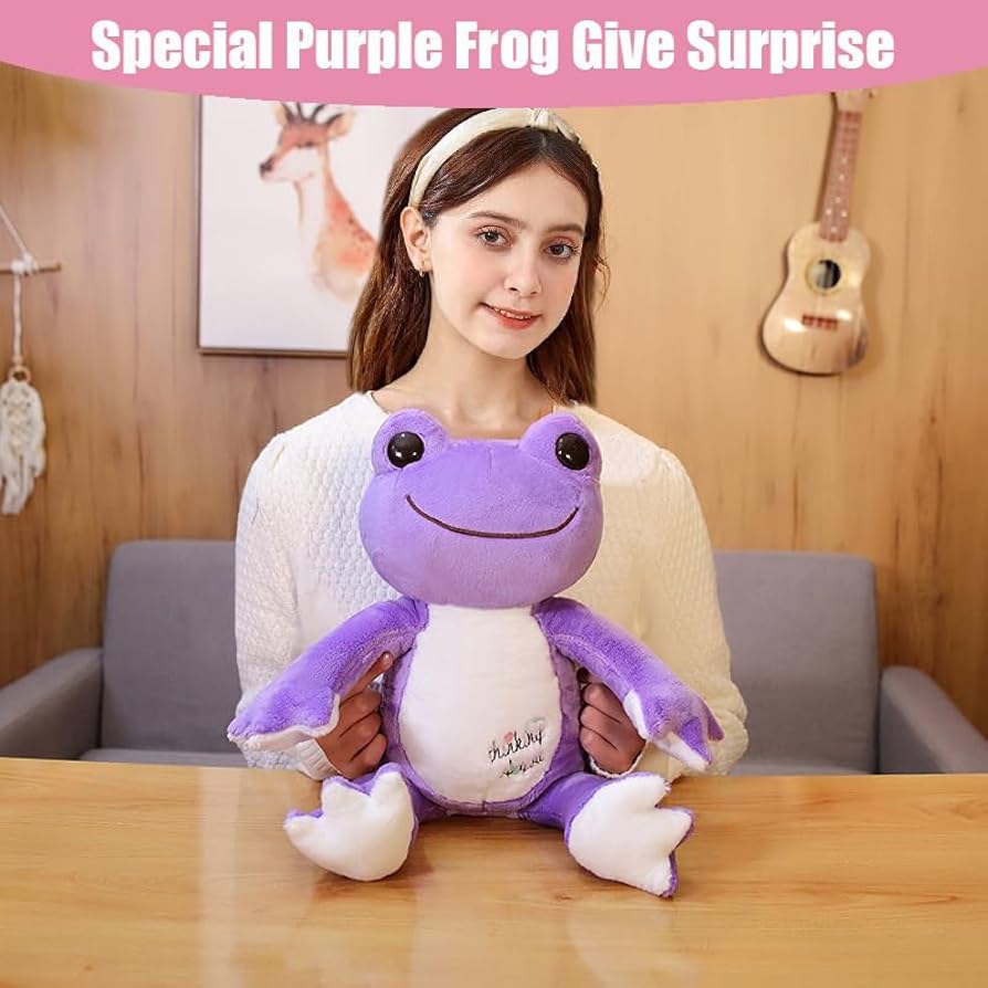 Fiesta社  ぬいぐるみ  カエル　“Kiss Me”Prince Frog カエルぬいぐるみ(フットカバー付き)♪ | 17℃ by Blondoll