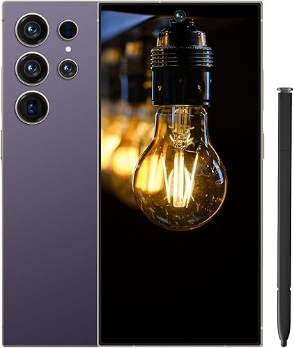Teléfono celular I25 Ultra desbloqueado, 8 GB+256 GB Android 14 Smartphone Snapdragon 8 Gen 3, batería de 7000 mAh carga rápida, 6.99 pulgadas FHD+