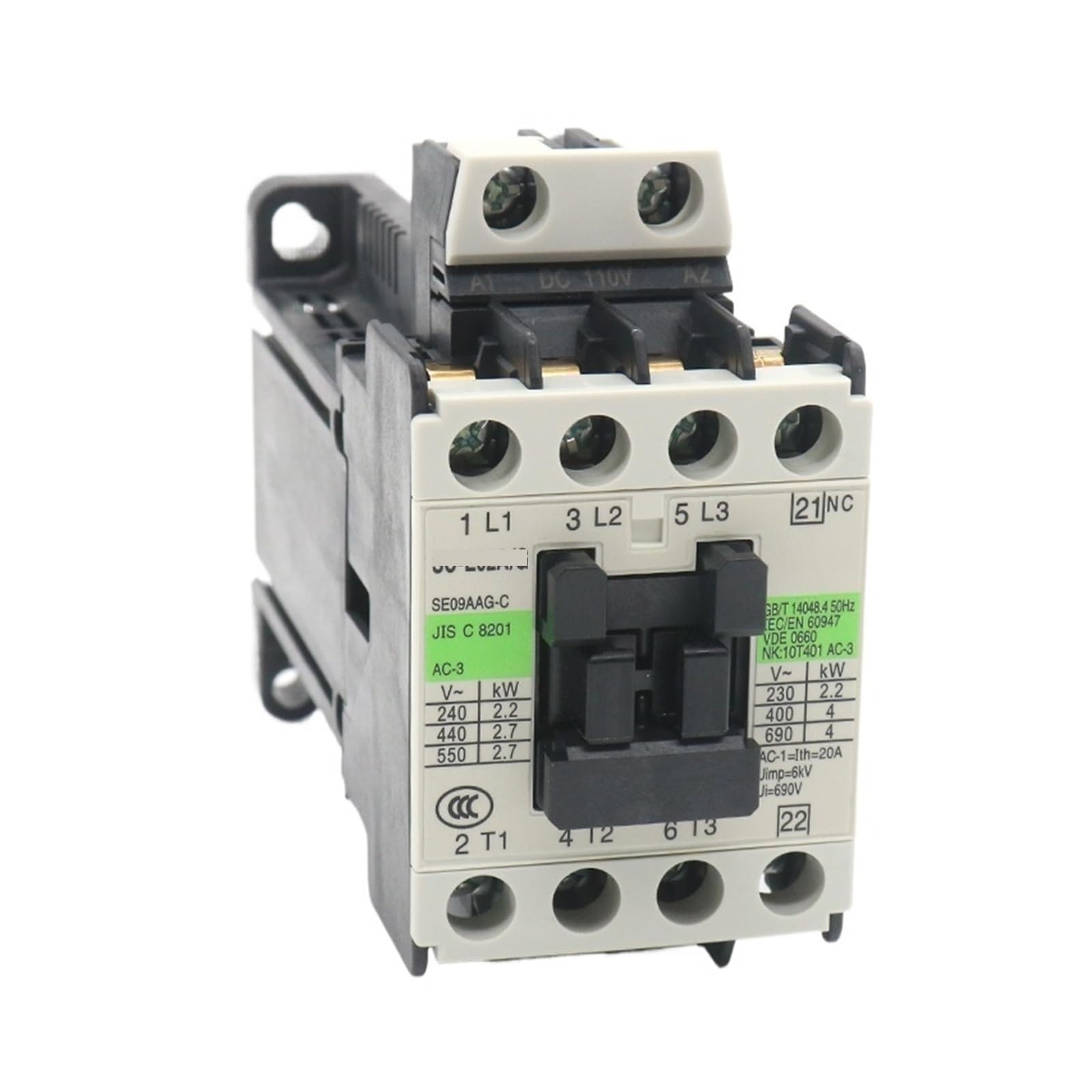 HEXEH contacteur Contacteur d'ascenseur SC-E02A/G E03A/G E04A/G E05A/G Accessoires d'ascenseur(SC-E03A G DC24V 13NO)