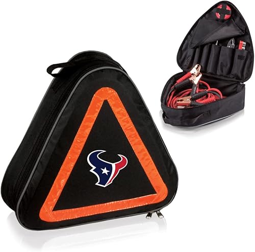 Miniatura 22 de PICNIC TIME NFL - Kit de emergencia para automóvil, seguridad en carretera, asistencia lateral con cables de puente y kit de herramientas
