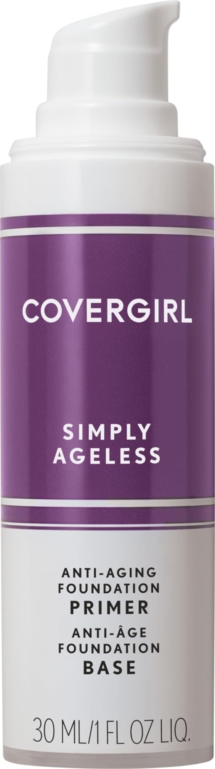 COVERGIRL Simply Ageless Makeup Primer, 1 Fl Oz, Pack of 1 Primer 1 Fl Oz (Pack of 1)
