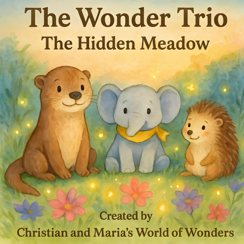 The Wonder Trio: The Hidden Meadow: A magical tale about listening to nature, kindness, and gentle discovery. (Christian and Maria's world of wonders collection)