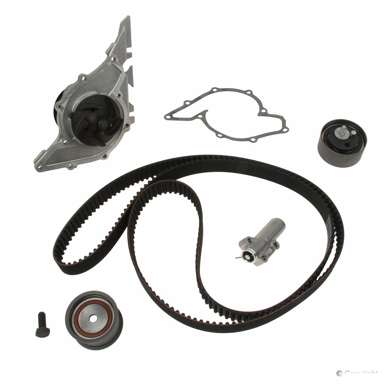 Hepu PK05602 Bomba de agua + kit correa distribución