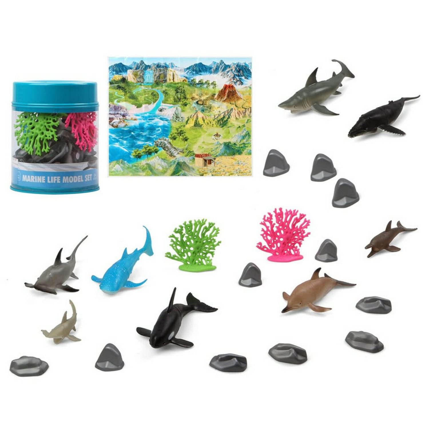 BigBuy Kids S1126727 Toy Set, Colourful