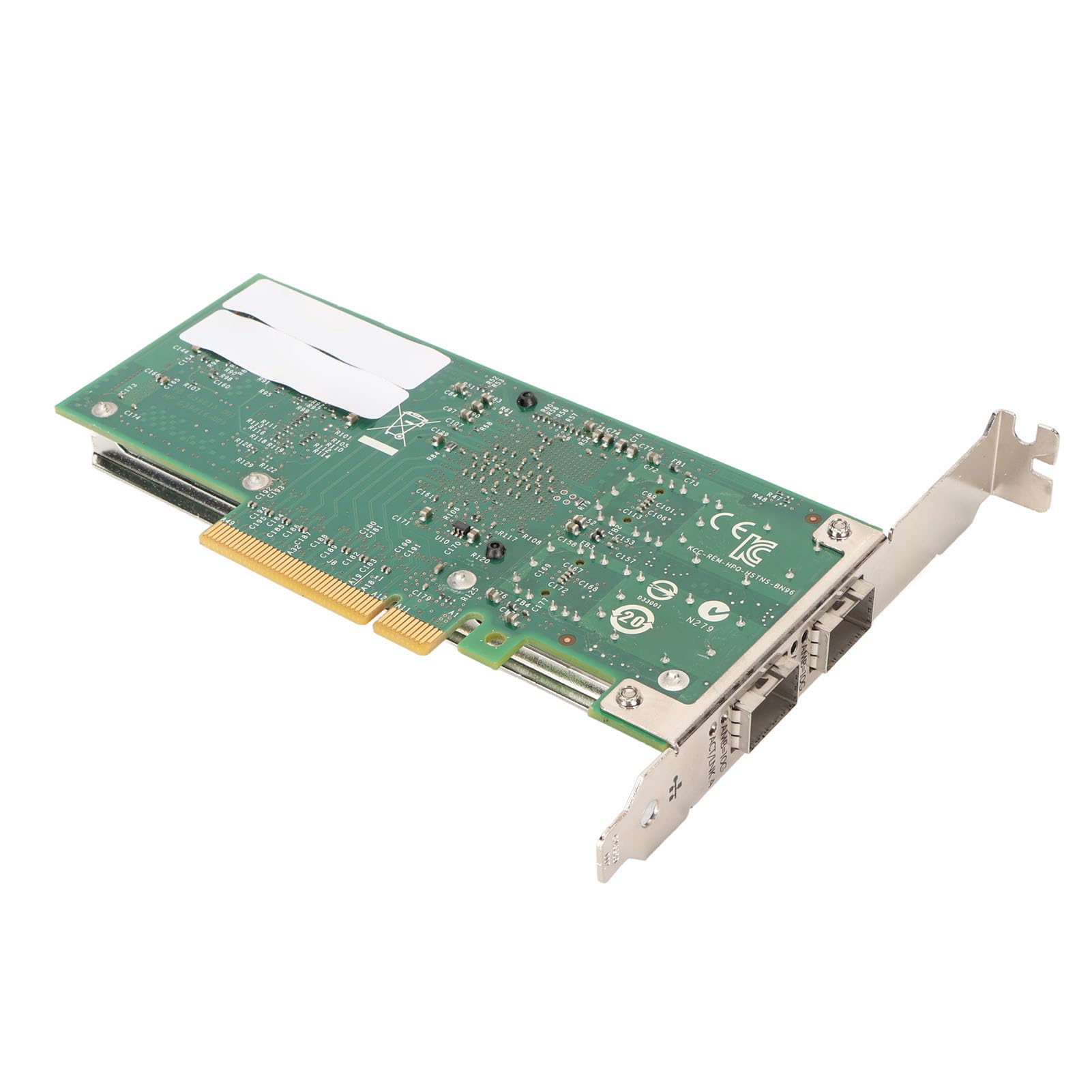 AMONIDA Scheda di Rete SFP+ da 10 GB Scheda Adattatore Veloce a Doppia Porta per Server High Throughput 40 Gbps per Utilizzo in Data Center