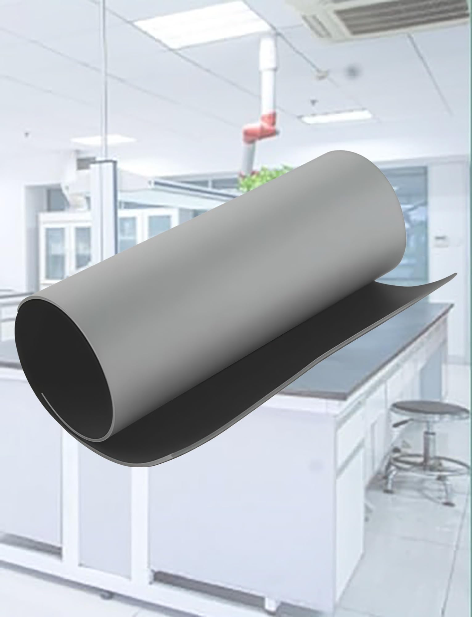 Alfombrilla antiestática para banco de trabajo de 3 mm, alfombrilla de soldadura ESD para escritorio, protector de encimera, tapete de goma comercial, tapete de protección de trabajo