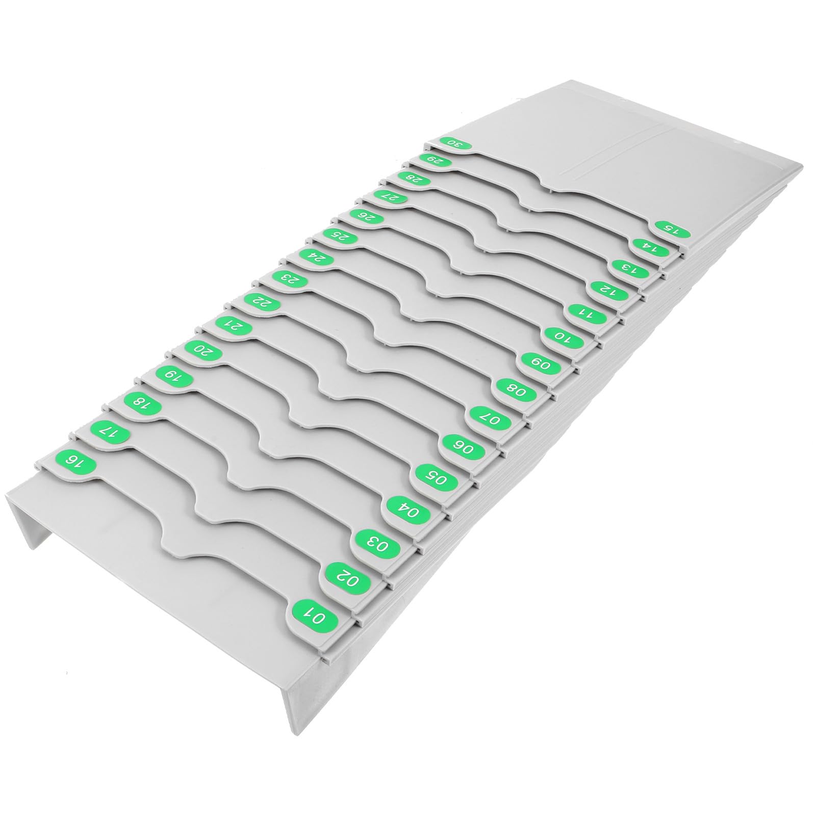 Présentoir à Cartes de Pointage Mural Plastique pour Stopper la Perte de Temps aux RH